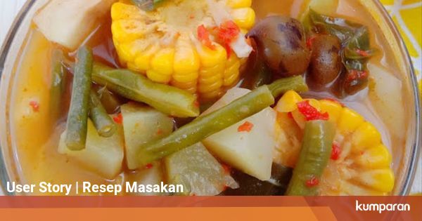  Sayur  Asem dan Sambal Terasi Masakan Rumah Darurat yang 